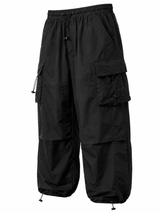 Pantalón Parachute Negro — Tela Mojada | Regulador en Bota | Hombre | ENKI 6