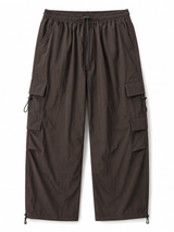 Pantalón Parachute Marrón — Tela Mojada | Regulador en Bota | Cargo | Hombre | ENKI 5