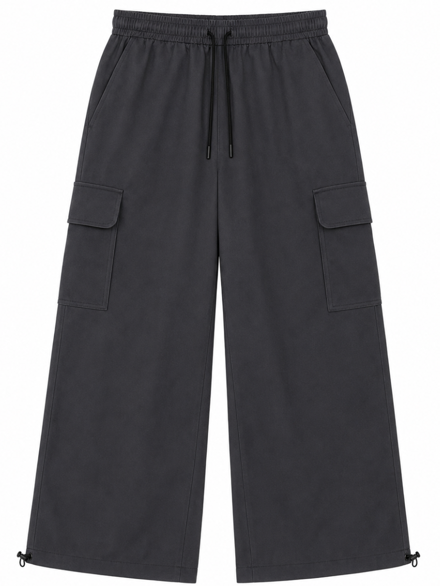 Pantalón Cargo Oversized Tela Nova — Hombre | ENKI