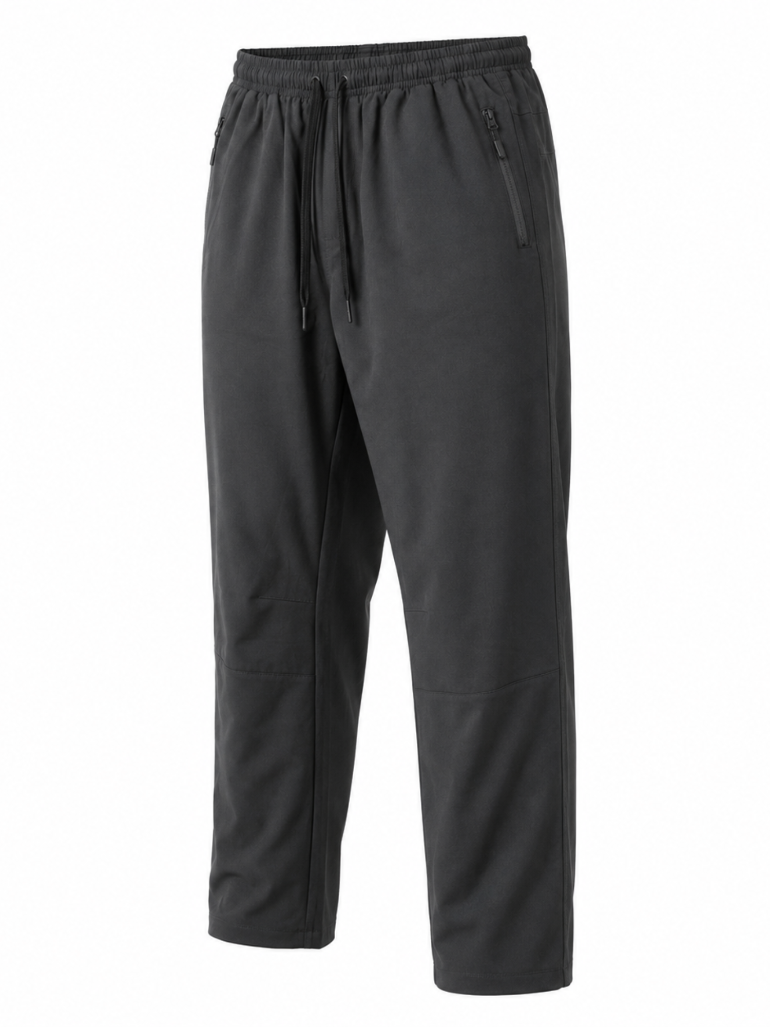 Pantalón deportivo recto hombre GRIS detalle de malla interna