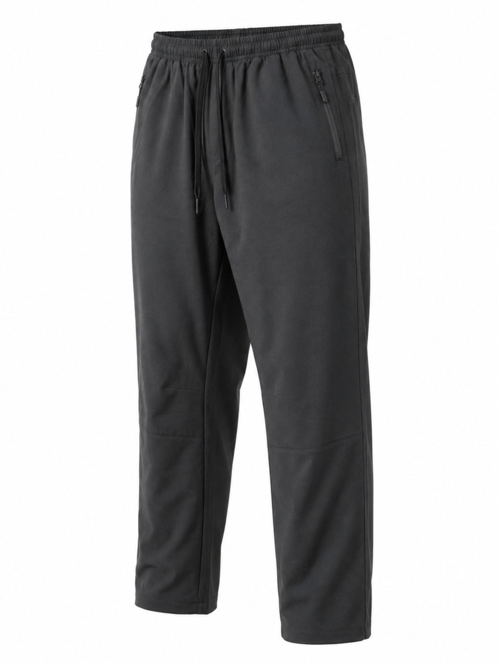 Pantalón deportivo recto hombre GRIS detalle de malla interna