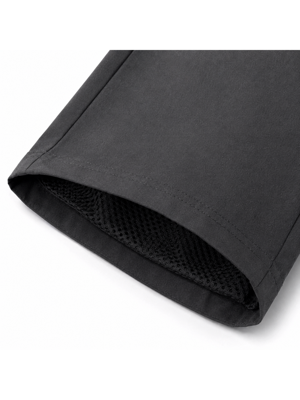 Pantalón deportivo recto hombre GRIS detalle de malla interna