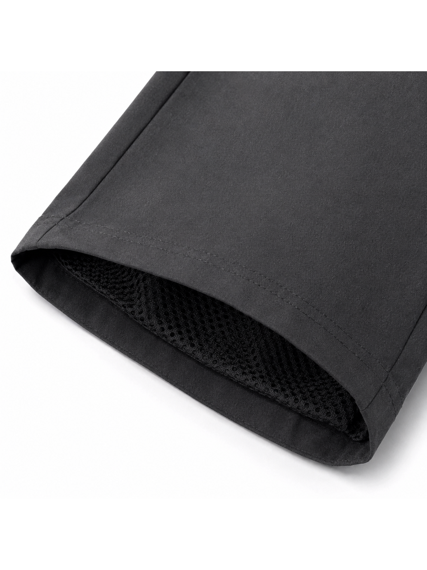 Pantalón deportivo recto hombre GRIS detalle de malla interna
