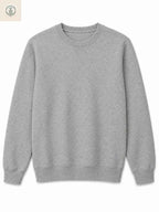 Polera Hombre Melange Algodón Franela Cuello Redondo