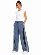 Pantalón Power Track Plomo — Tela Mojada | Mujer | ENKI - ENKI ModaStyle