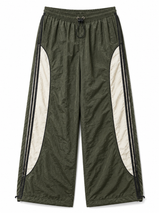 Pantalón Mujer Verde Militar Tela Mojada - Modelo Power Track | ENKI 6