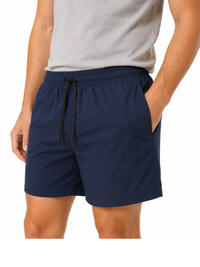 Short Deportivo Azul Marino — Tela Nova | Cintura Elástica | Hombre | ENKI