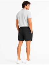Short Deportivo Negro — Tela Nova | Cintura Elástica | Hombre | ENKI 3