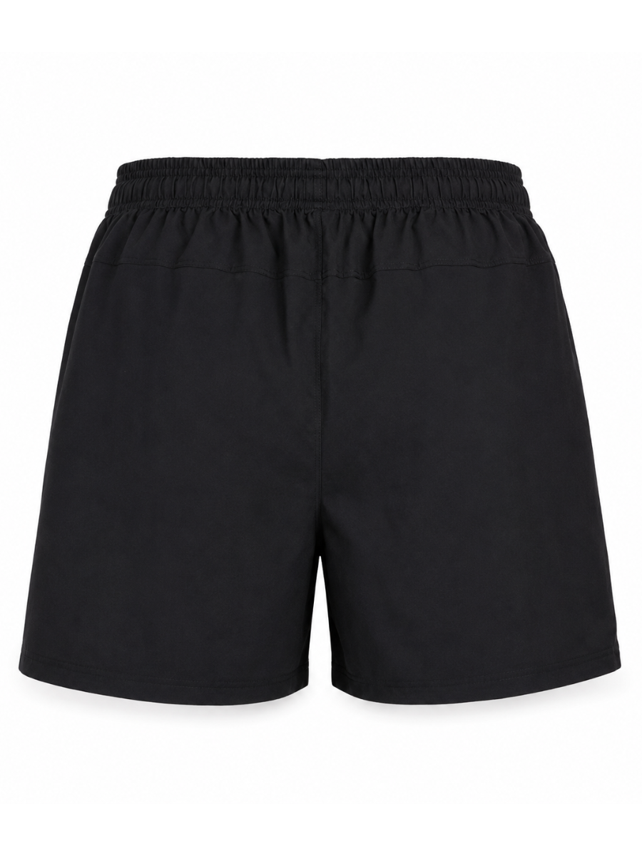 Short Deportivo Negro — Tela Nova | Cintura Elástica | Hombre | ENKI