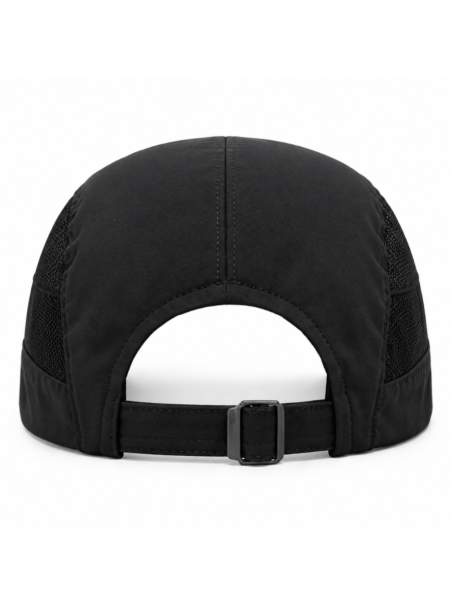Gorra Deportiva Tazlam con Malla Negro — Tela Tazlam | Mujer | ENKI