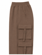 Pantalón Cargo Multi-Bolsillo Stone Stretch — Mujer | ENKI 10