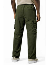 Pantalón Convertible Cargo Hombre 2 en 1 Tela Mojada 8