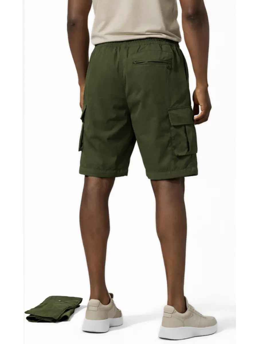 Pantalón Convertible 2 en 1 Cargo Hombre Tela Mojada
