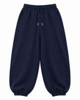 Jogger  Oversized Mujer Azul Navy Franela Deli 4