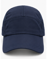 Gorra Deportiva Azul Marino — Tela Tazlam con Malla | Hombre | ENKI 5