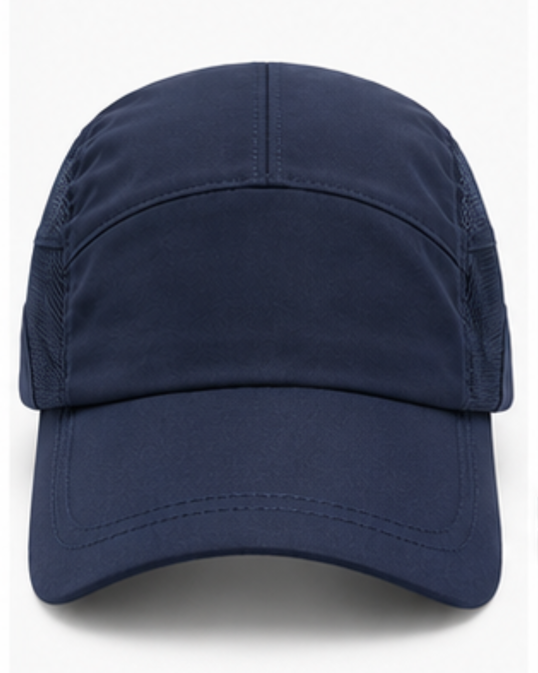 Gorra Deportiva Azul Marino — Tela Tazlam con Malla | Hombre | ENKI