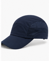 Gorra Deportiva Azul Marino — Tela Tazlam con Malla | Hombre | ENKI 4