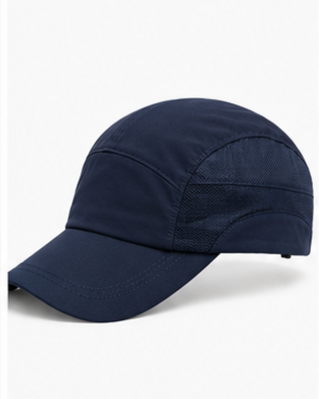 Gorra Deportiva Azul Marino — Tela Tazlam con Malla | Hombre | ENKI