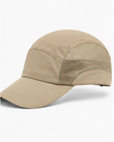 Gorra Deportiva Beige — Tela Tazlam con Malla | Hombre | ENKI 4