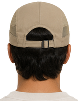 Gorra Deportiva Beige — Tela Tazlam con Malla | Hombre | ENKI 3