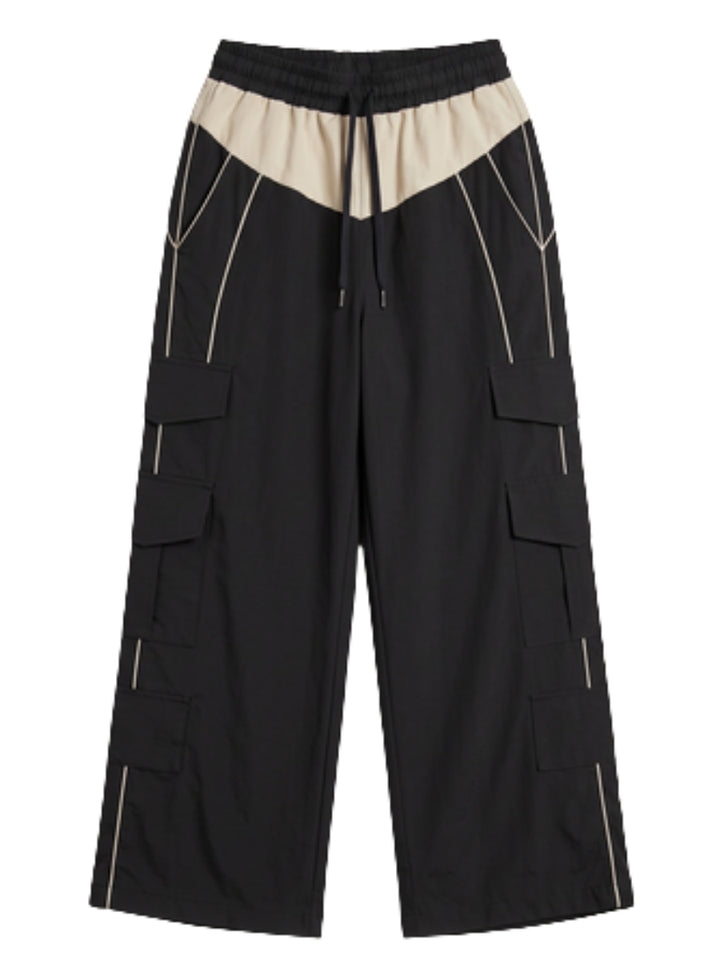 Pantalón Cargo Wide Leg Mujer Kendra Tela Nova