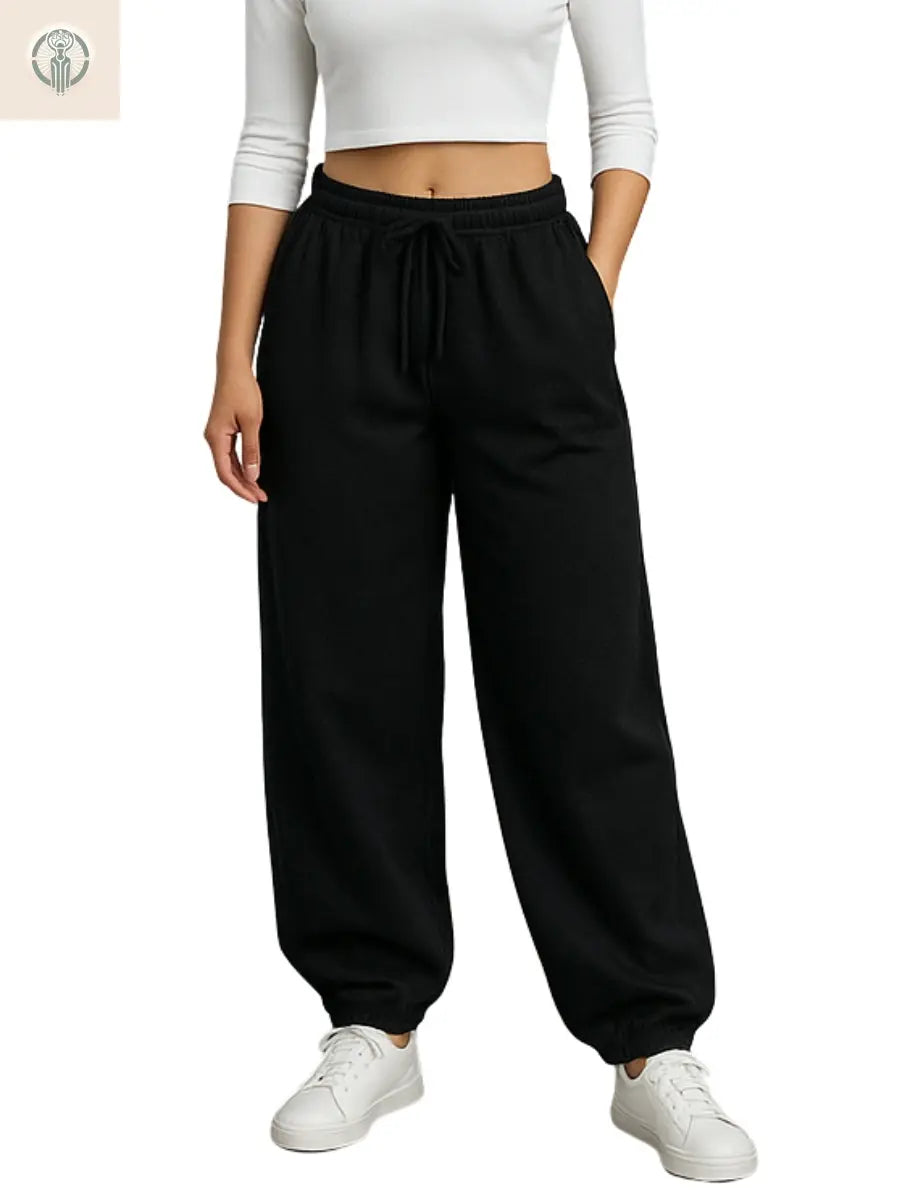 Jogger Oversized Mujer - Franela Reactiva 20/1 Premium (No destiñe) ENKI ModaStyle