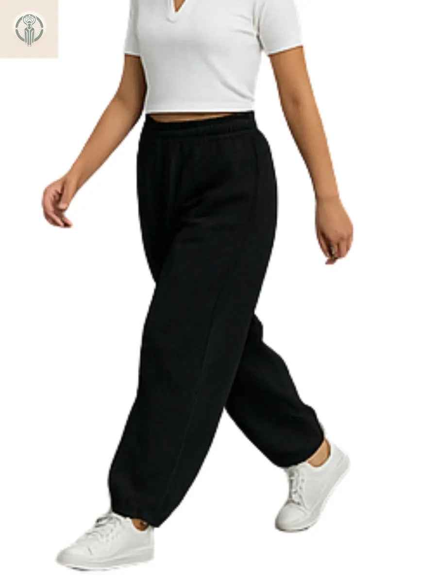 Jogger Oversized Mujer - Franela Reactiva 20/1 Premium (No destiñe) ENKI ModaStyle