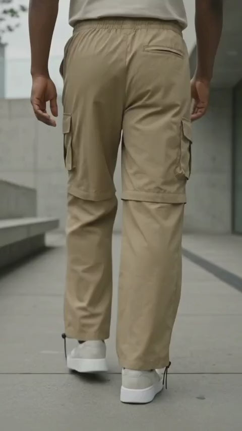 Pack de 4 Pantalones Convertibles 2 en 1 para Hombre de Tela Mojada - Pantalones Convertibles Hombre